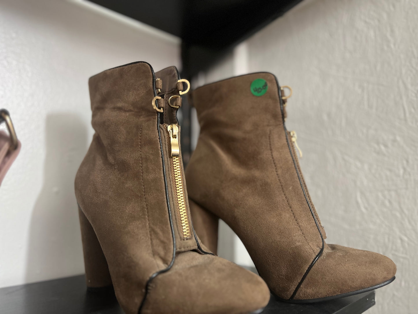 Brown Heel Platform