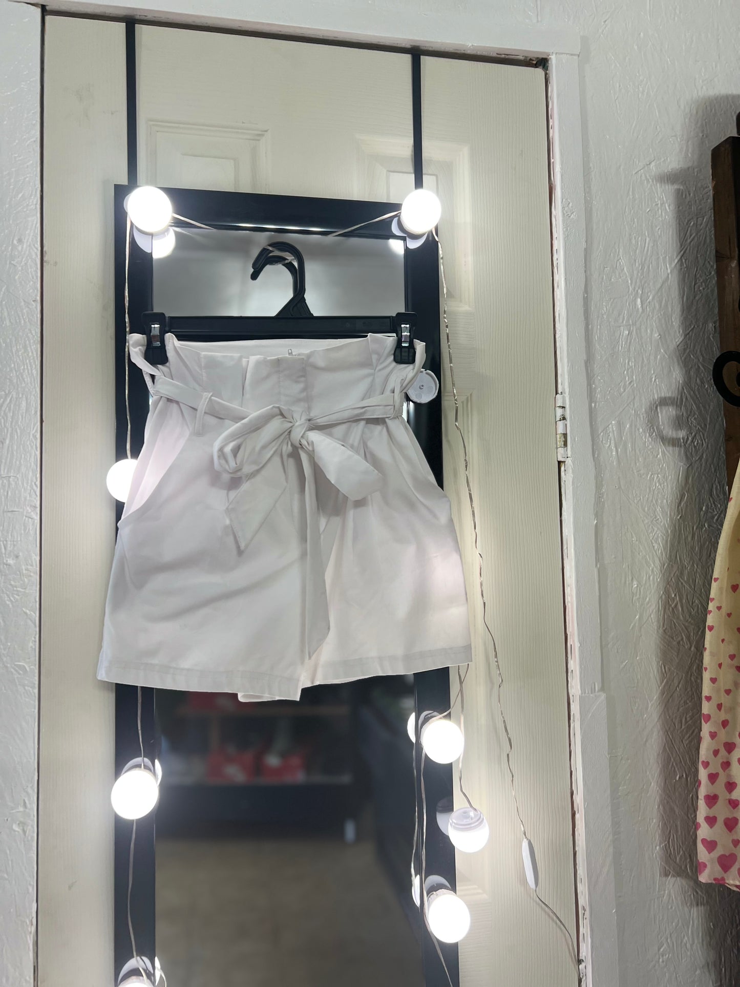 White Shorts