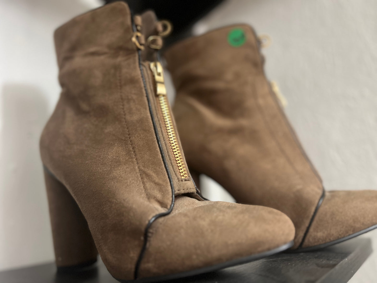 Brown Heel Platform