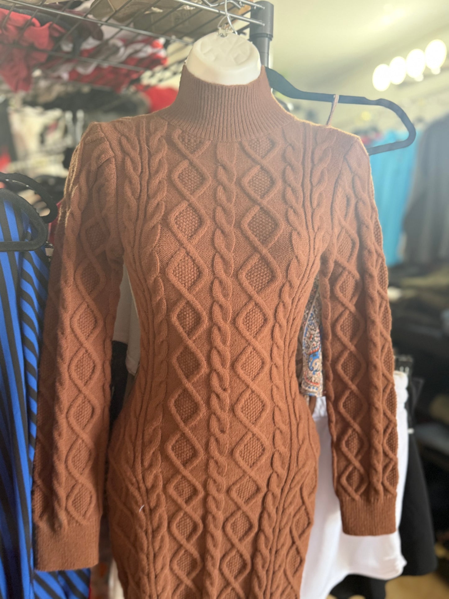 Brown dress