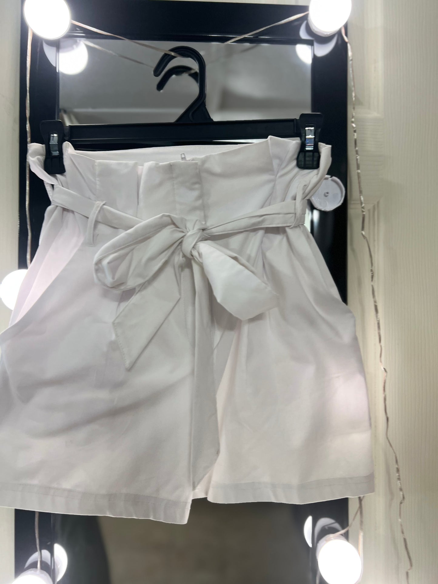 White Shorts