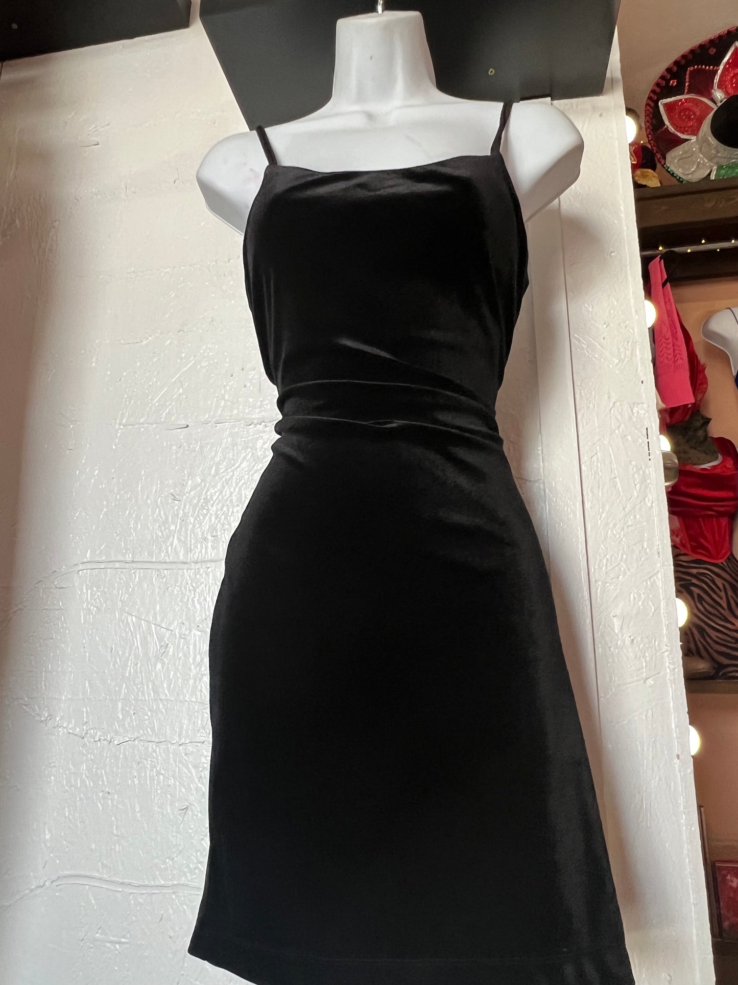 Black Velvet Dress