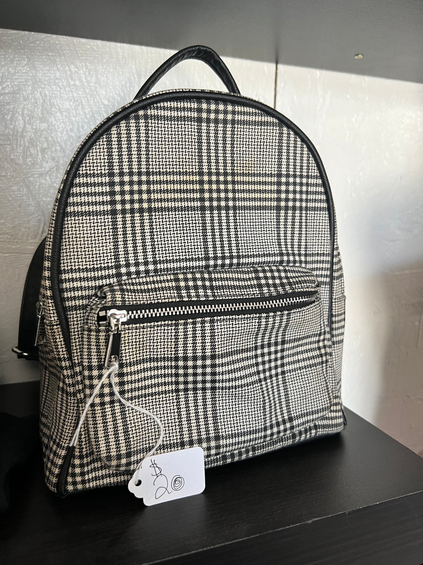 Plaid Bookpack