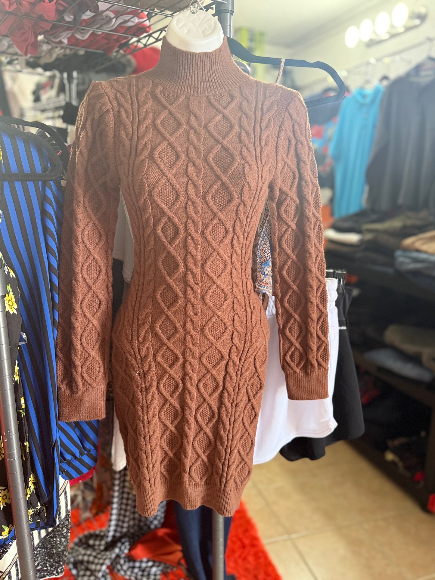 Brown dress