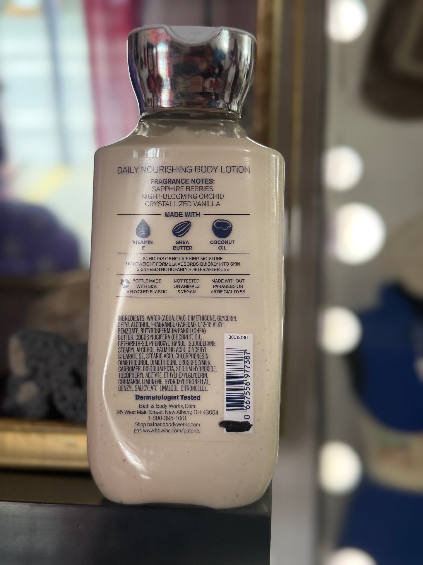 Body lotion