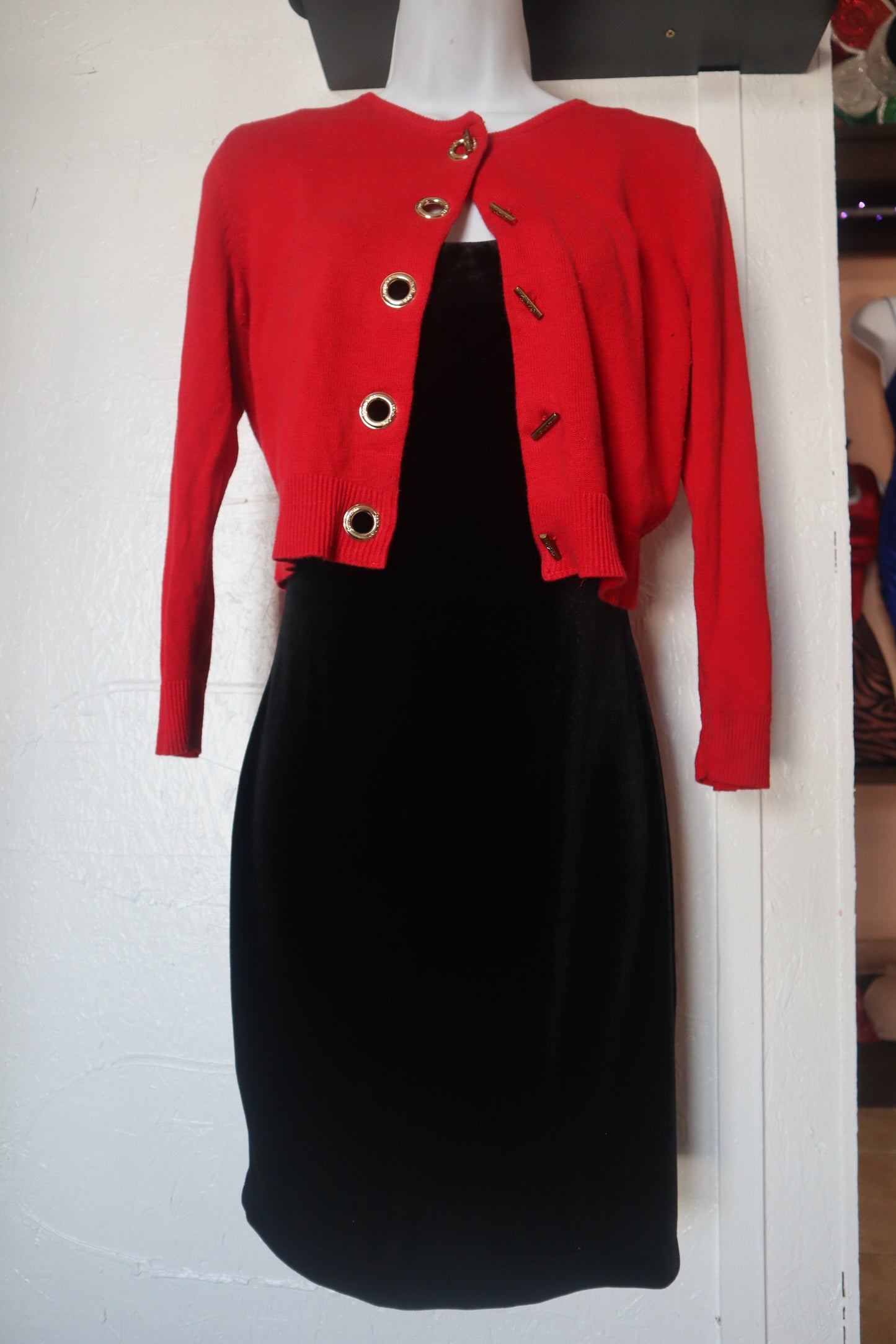 Black Velvet Dress