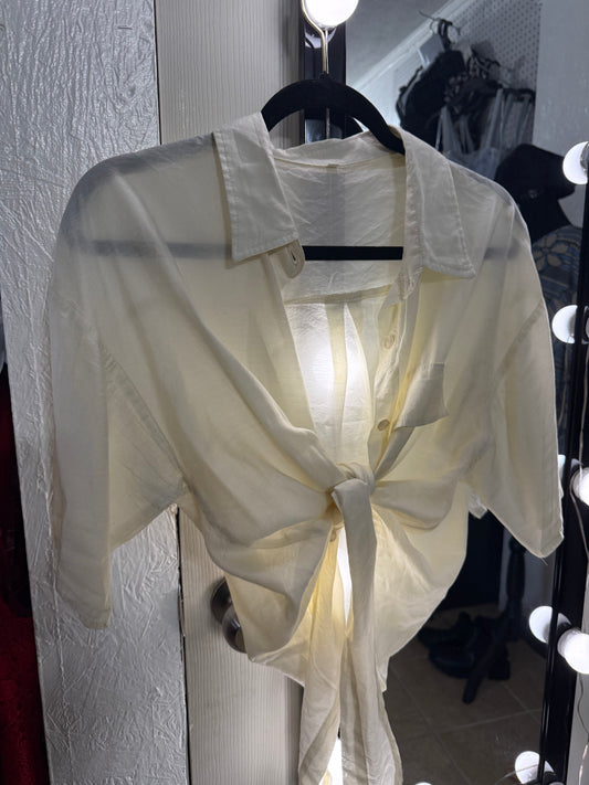 White button up