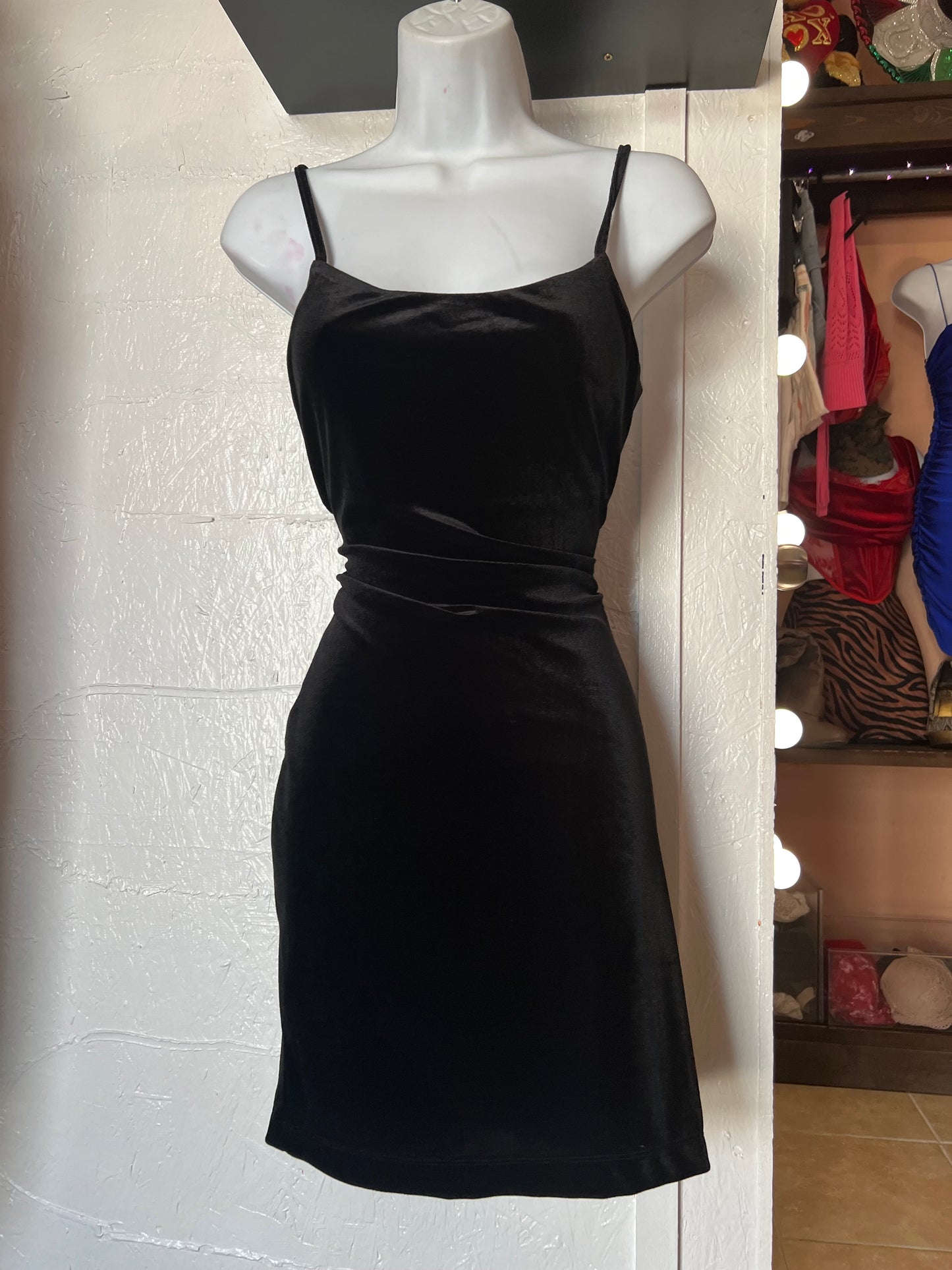 Black Velvet Dress