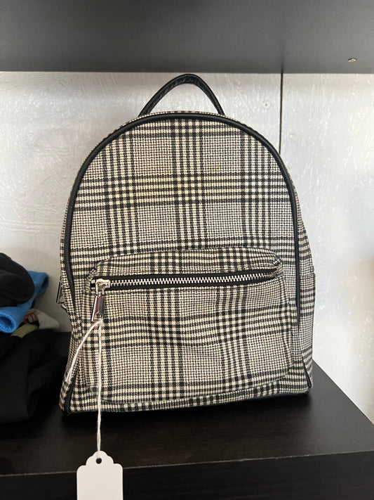 Plaid Bookpack