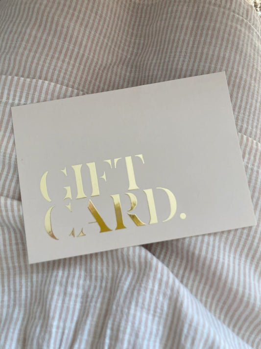GIFT CARD