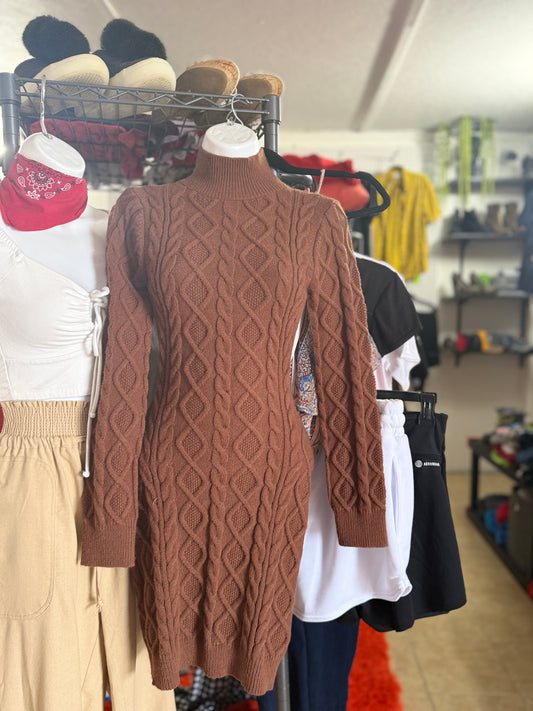 Brown dress