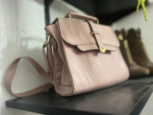 Pink Off Shoulder Purse