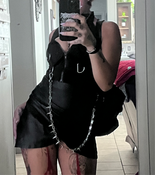 Black Leather Skirt