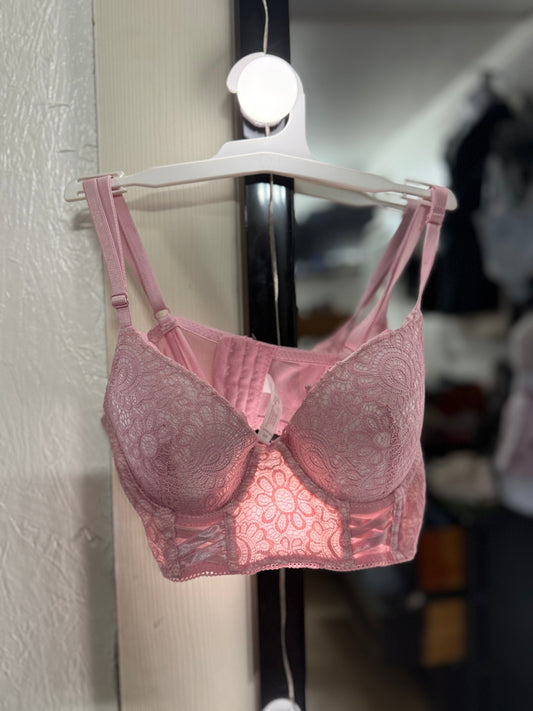Pink Push Up Bra